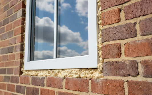 Bauschaum im Fensterbau