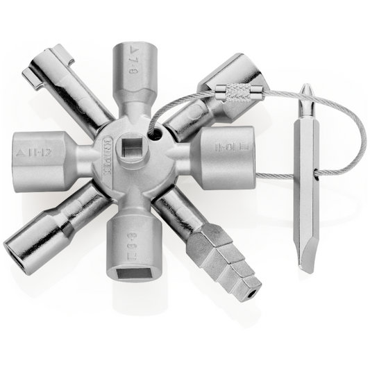 KNIPEX TwinKey® Schaltschrankschlüssel Für gängige Schränke und Absperrsysteme KNIPEX TwinKey® Schaltschrankschlüssel Für gängige Schränke und Absperrsysteme