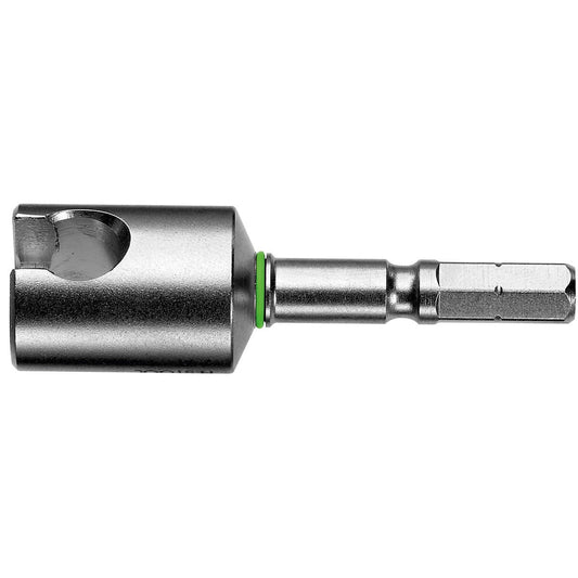 Festool Hakendreher HD D 18 CE mit CENTROTEC-Aufnahme und Bit, Seitenansicht