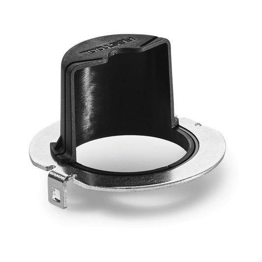 Festool Spanfänger KSF-OF mit metallischer Grundplatte und schwarzem Kunststoffaufsatz, 360° drehbar