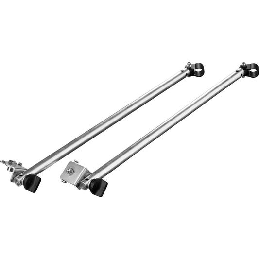 Festool MFT 3-QT Querstreben Set mit zwei Aussteifungsrohren und Befestigungselementen.