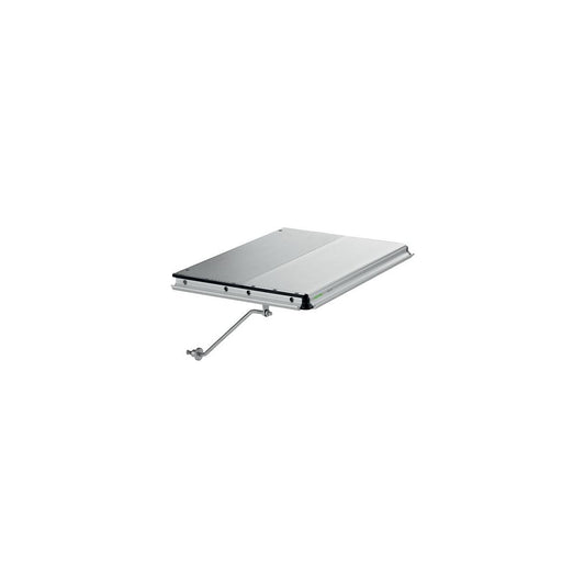 Festool Tischverbreiterung VB mit Aluminiumplatte und Befestigungsarm für CS 50 Säge