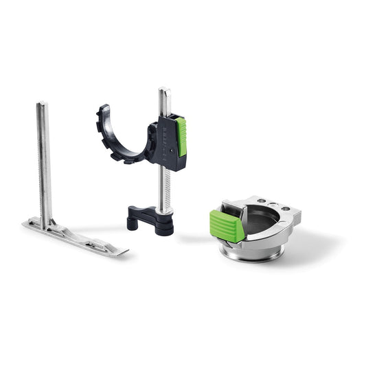 Festool Tiefenanschlag OSC-TA mit Gleitschuh und Drehbarenanschlag für präzise Eintauchtiefen beim OSC 18 Akku-Oszillierer