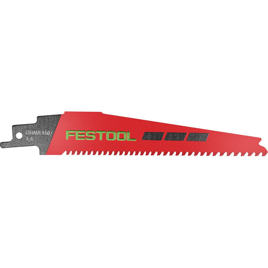 Festool Säbelsägeblatt DEMOLITION mit rotem Blatt und schwarzem Carbide-Zahnbelag für RSC 18