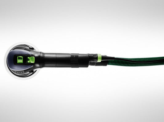 Festool ROTEX RO 150 FEQ-Plus Getriebe-Exzenterschleifer mit Schleifteller und Absaugschlauch