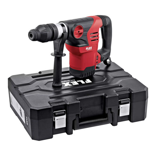 FLEX Kombihammer CHE 5-40 SDS-max Lieferumfang mit Gerät und Transportkoffer
