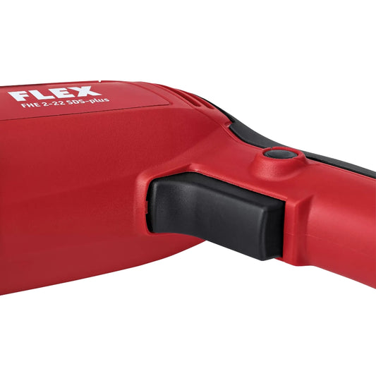 FLEX Bohrhammer FHE 2-22 SDS-plus Ansicht des Gasgebeschalters