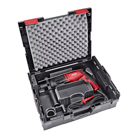 FLEX Bohrhammer FHE 2-22 SDS-plus Gerät im Transportkoffer L-BOXX