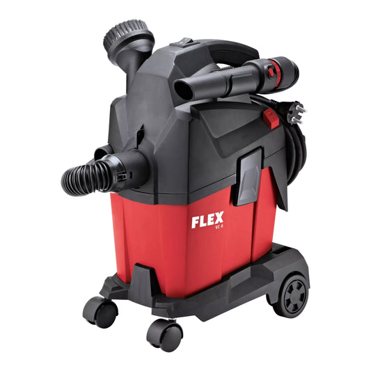 FLEX Kompaktsauger VC 6 L MC montiertem Fahrgestell