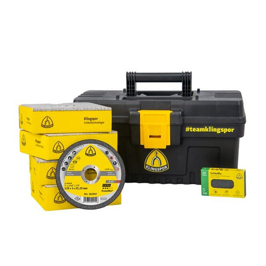 Klingspor Aktion - Werkzeugbox und A 60 Extra