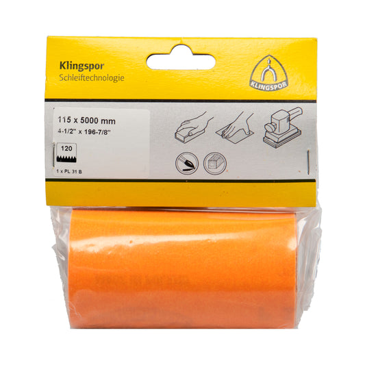 Klingspor Schleifpapierrolle PL 31 B, SB-Pack - Schleiftitan.de