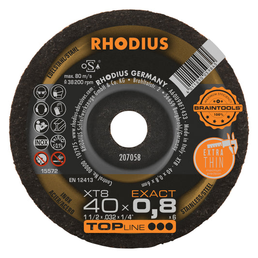 Rhodius Trennscheibe XT 8 EXACT MINI 207058