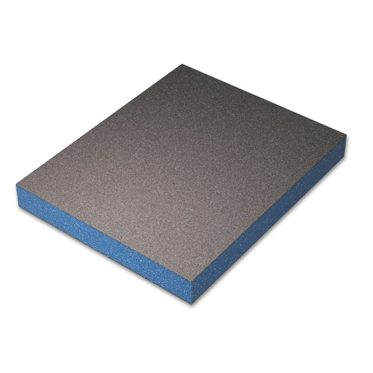 sia 7983 siasponge flex Pads blau – extra feine Schleifpads für exaktes, staubarmes Handschleifen auf Holz, Lack, Spachtel und Kunststoffoberflächen.