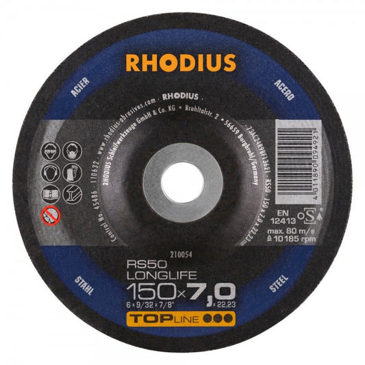 Rhodius Schruppscheibe RS50 LONGLIFE