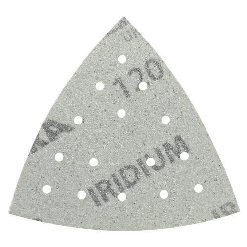 Mirka Iridium gelochte Dreieckscheiben 93 x 93 x 93 mm - Schleiftitan.de