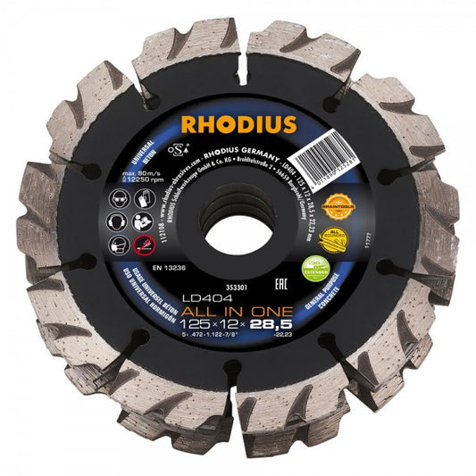 Rhodius Diamantfrässcheibe LD404 ALL IN ONE