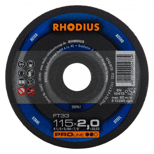 Rhodius Trennscheibe FT33