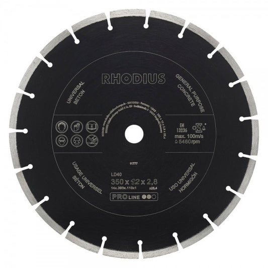 Rhodius Diamanttrennscheibe LD40