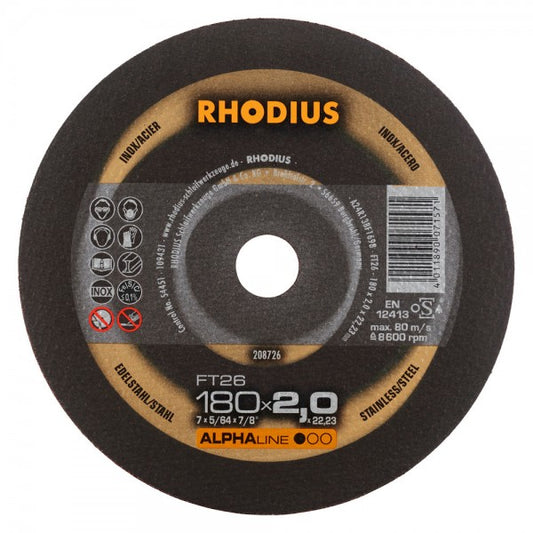 Rhodius Trennscheibe FT26