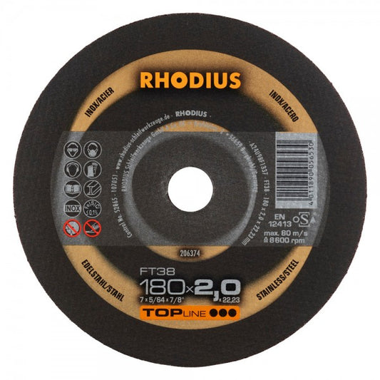 Rhodius Trennscheibe FT38