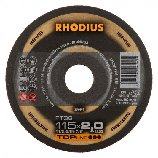 Rhodius Trennscheibe FT38