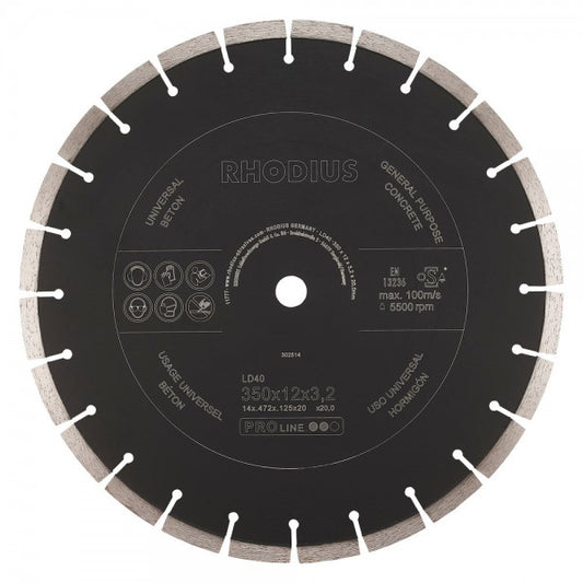 Rhodius Diamanttrennscheibe LD40