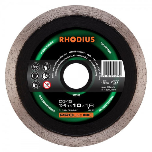 Rhodius DG45 Diamanttrennscheibe 115 mm