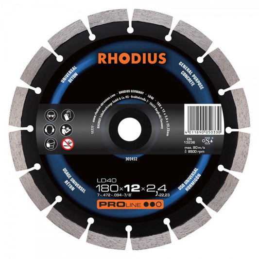 Rhodius Diamanttrennscheibe LD40