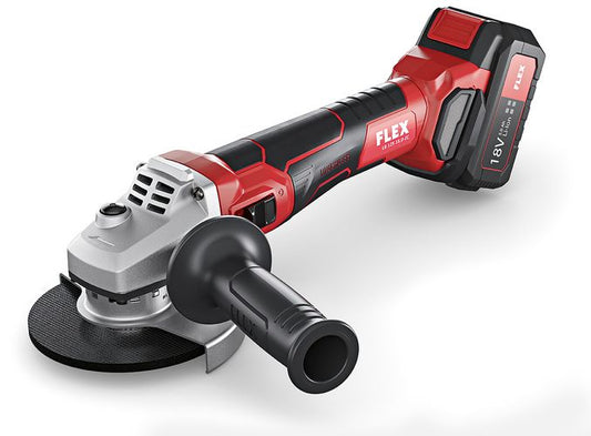 FLEX Akku-Winkelschleifer LB 125 18.0-EC/5.0 Set