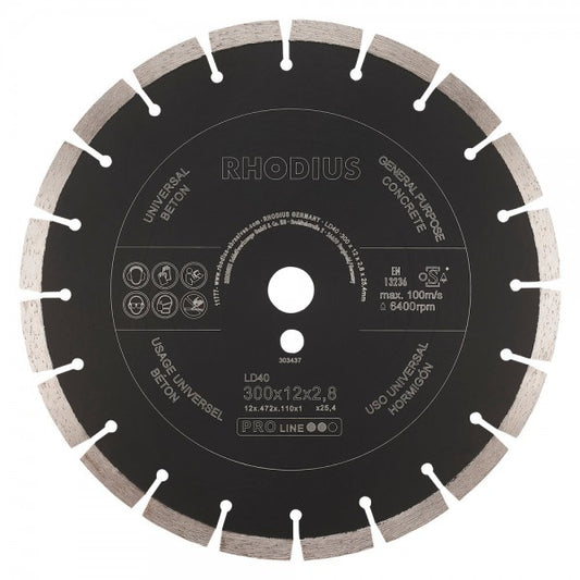Rhodius Diamanttrennscheibe LD40