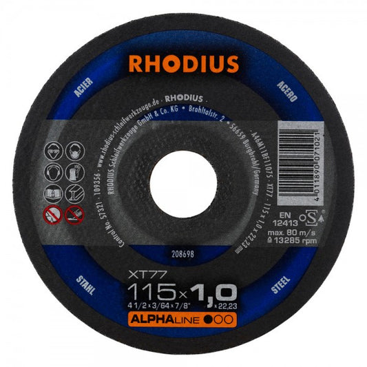 Rhodius Trennscheibe XT77