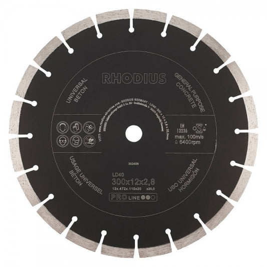 Rhodius Diamanttrennscheibe LD40