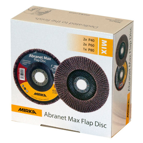 Mirka Abranet Max Flap Disc 125 mm - Testpaket