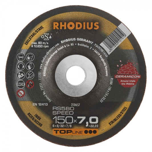 Rhodius Schruppscheibe RS580 EXTENDED