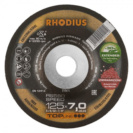 Rhodius Schruppscheibe RS580 EXTENDED